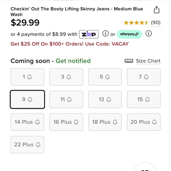 Bundle of 3 Pairs of Fashion Nova Jeans. Brand new with tags. - Picture 6 of 6